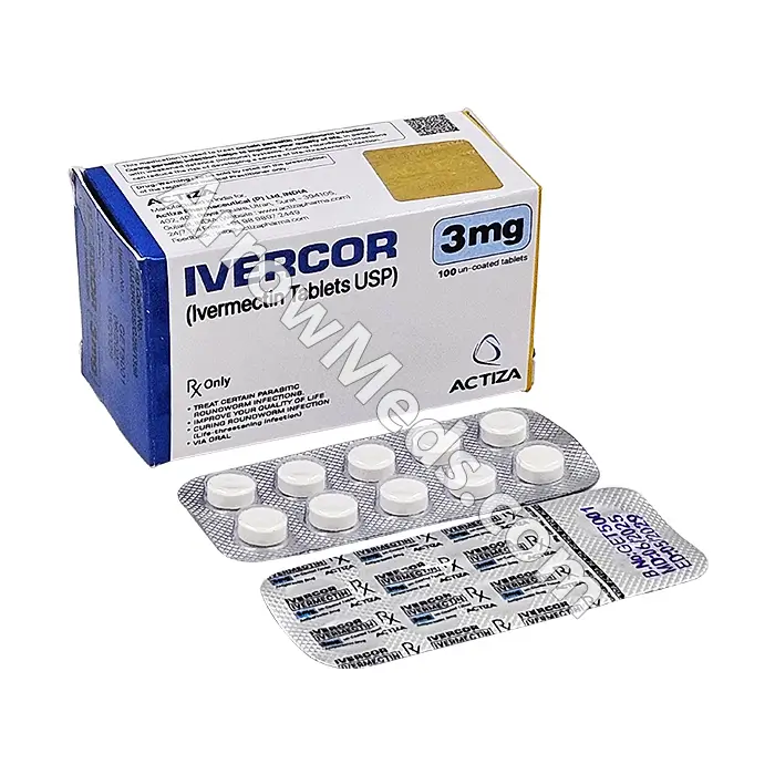 Ivercor 3 mg (Ivermectin)