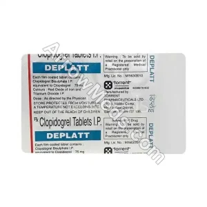 Clopidogrel 75 mg (Generic)