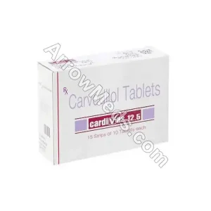 Carvedilol 12.5 mg (Generic)