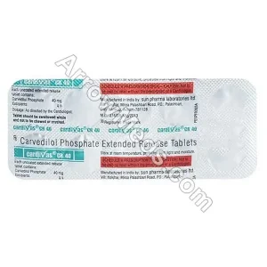 Cardivas CR 40Mg Strip