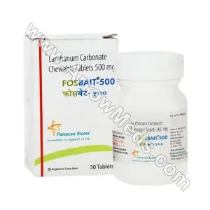 Lanthanum Carbonate 500 mg (Generic)