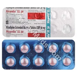 Nifedipine Extended Release 30 Mg (Generic)