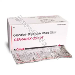 Cephalexin dispersible 250mg (Generic)