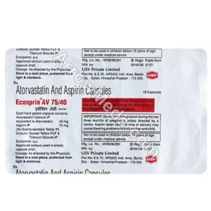 Ecosprin AV 75-40 Capsule