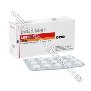 Listril 10 mg (Lisinopril)