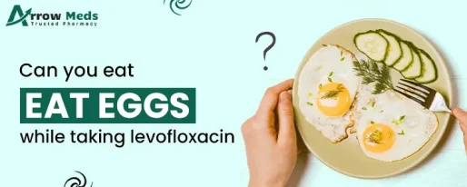 Can you eat eggs while taking levofloxacin