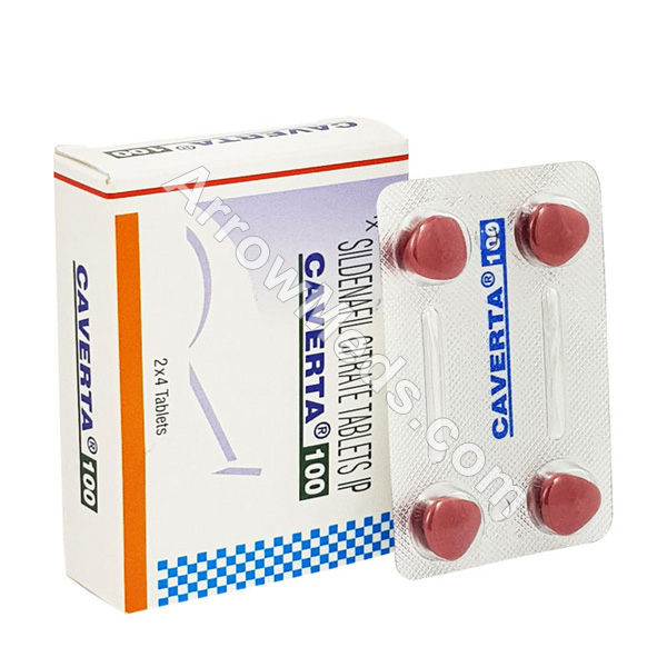 Caverta 100 mg (Sildenafil Citrate)