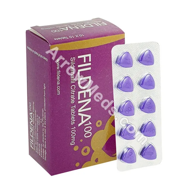 Fildena 100 mg (Sildenafil)