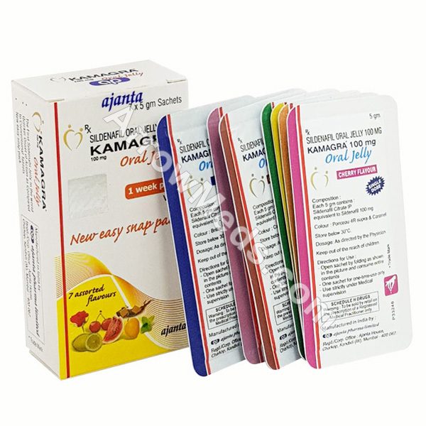 Kamagra Oral Jelly 100mg to Cure ED +【 50% OFF 】-Arrowmeds
