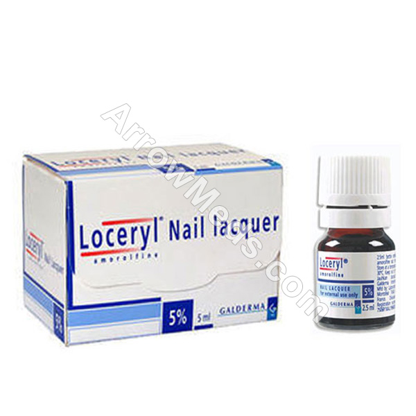 Loceryl Amorolfine Medicated Nail Lacquer, Galderma, 2.5 Ml at Rs 688/piece  in Nagpur