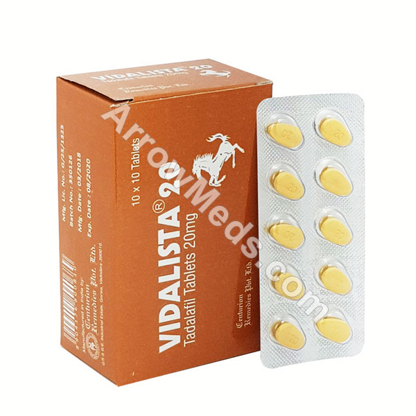 Vidalista 20 mg - How to use Tadalafil & know its side effects