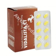 Vidalista CT 20mg (Tadalafil) - Chewable Tablets