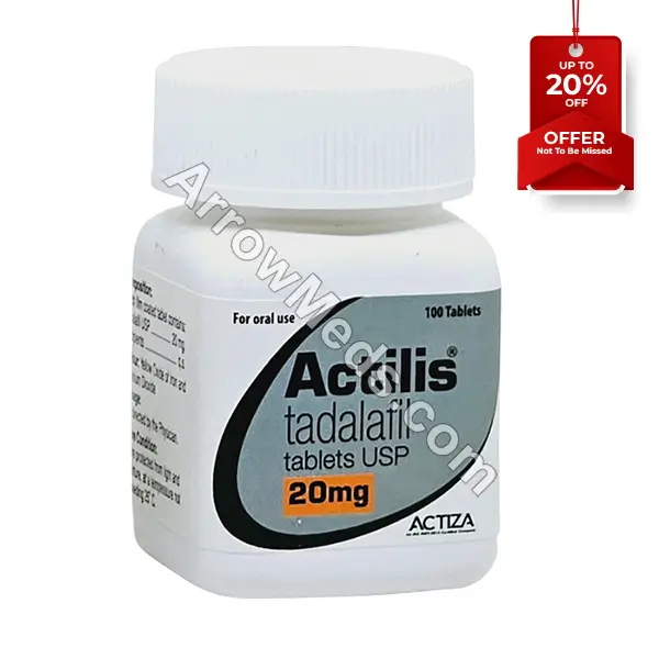 Actilis 20 mg (Generic Cialis) (Tadalafil)