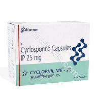 Cyclophil Me 25mg (Cyclosporine)