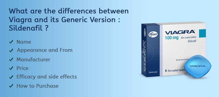 different between viagra and generic viagra