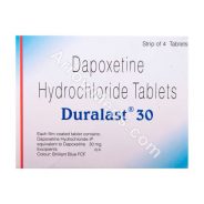 Duralast 30 mg (Dapoxetine)