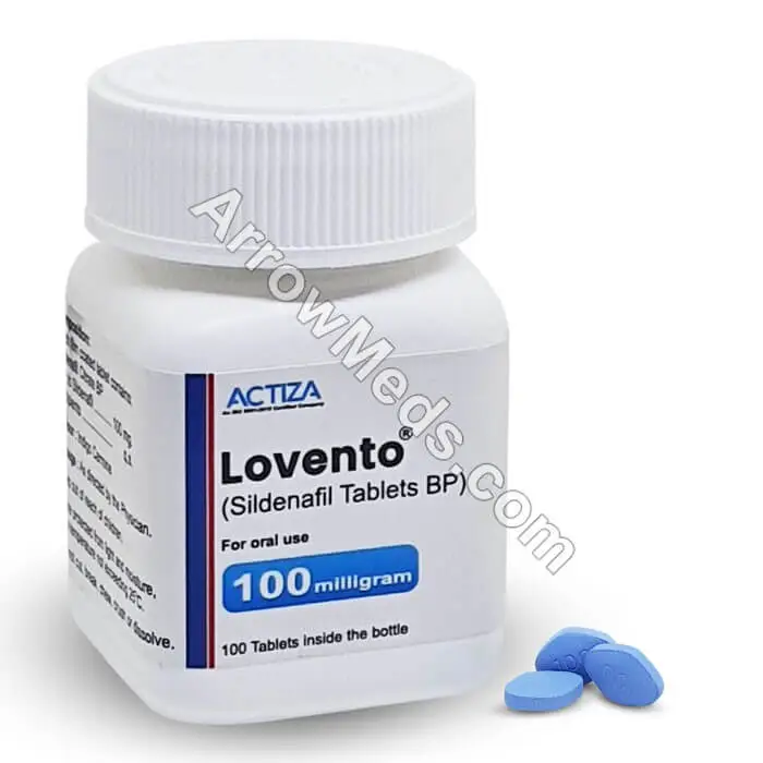 Lovento 100 mg (Generic Viagra) (Sildenafil)