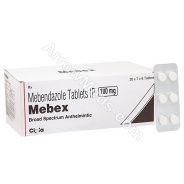 Mebex 100mg (Mebendazole)