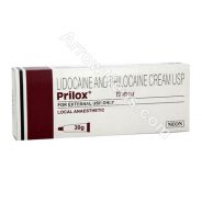Prilox Cream (Prilocaine/Lidocaine)