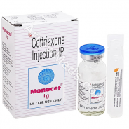 Monocef Injection 1gm (Ceftriaxone)
