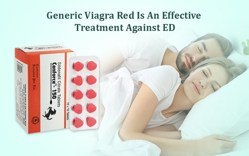 Generic Viagra Red Is an Effective Treatment against ED