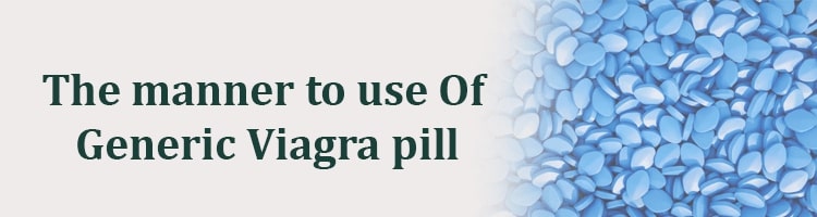 Use of generic viagra
