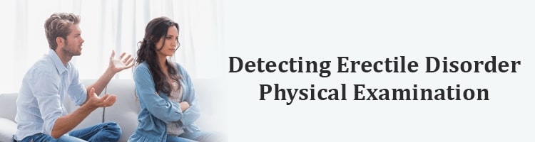 Detection ED to physical exam