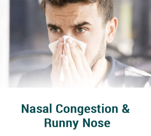 Nasal congestion & runny nose