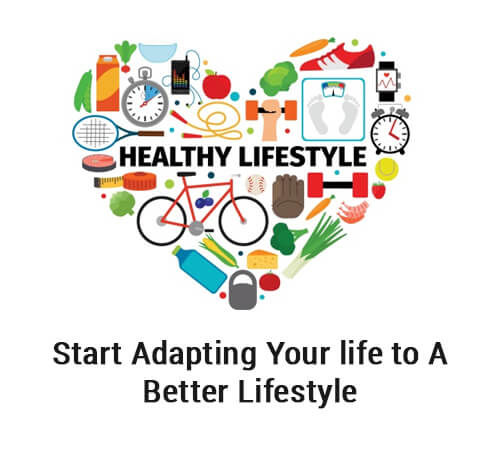 Start adapting your life to a better lifestyle