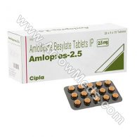 Amlopres 2.5 mg (Amlodipine Besilate)