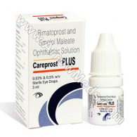 Careprost Plus 3 ml (Bimatoprost/Timolol)