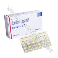 Cardace 2.5 mg (Ramipril)