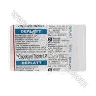 Deplatt 75 mg (Clopidogrel)
