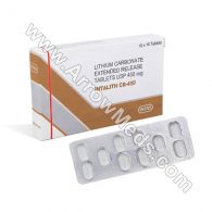 Intalith CR 450 mg (Lithium Carbonate)