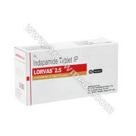 Lorvas 2.5 mg (Indapamide)