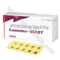Lametec 100 mg DT (Lamotrigine)