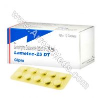 Lametec 25 mg DT (Lamotrigine)