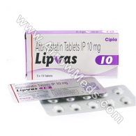 Lipvas 10 mg (Atorvastatin)