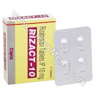 Rizact 10 mg (Rizatriptan)