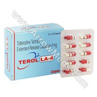 Terol LA 4 mg (Tolterodine)