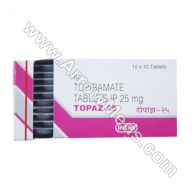 Topaz 25 mg (Topiramate)