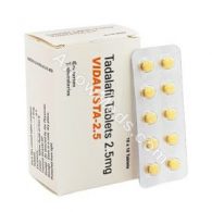 Tadalafil 2.5 mg (Vidalista 2.5)