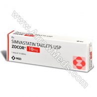Zocor 10 mg (Simvastatin)