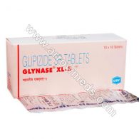Glynase XL 5 mg (Glipizide)