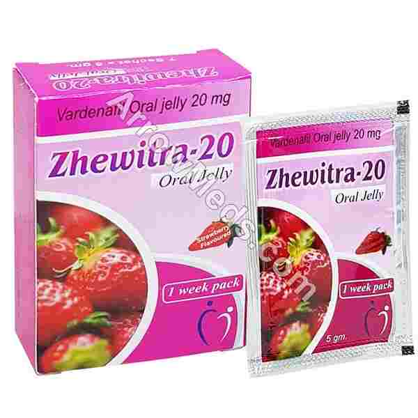Zhewitra jelly 20 mg