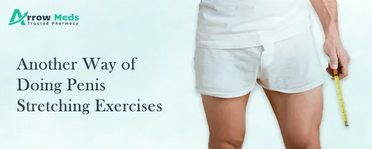 Another way of doing penis stretching exercises