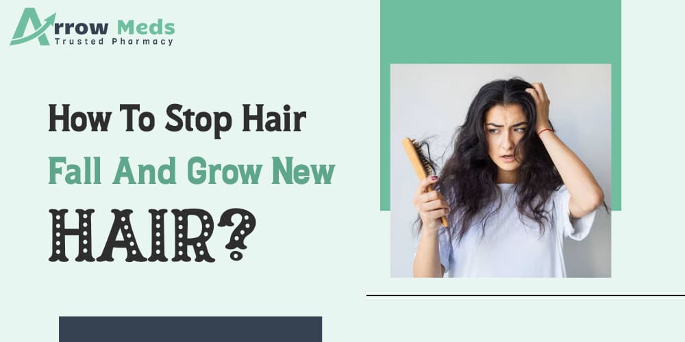 How To Stop Hair Fall And Grow New Hair?