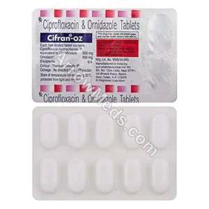 Cifran OZ 1000 Mg