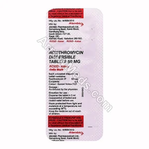 Roxid Kidtab Tablet 50Mg