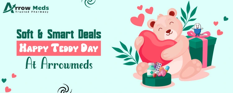 Soft & Smart Deals Happy Teddy Day at Arrowmeds